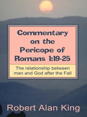 cover image of Commentary on the Pericope of Romans 1